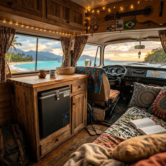 Geladeira 12v para Motorhome e Vanlife: Guia Completo