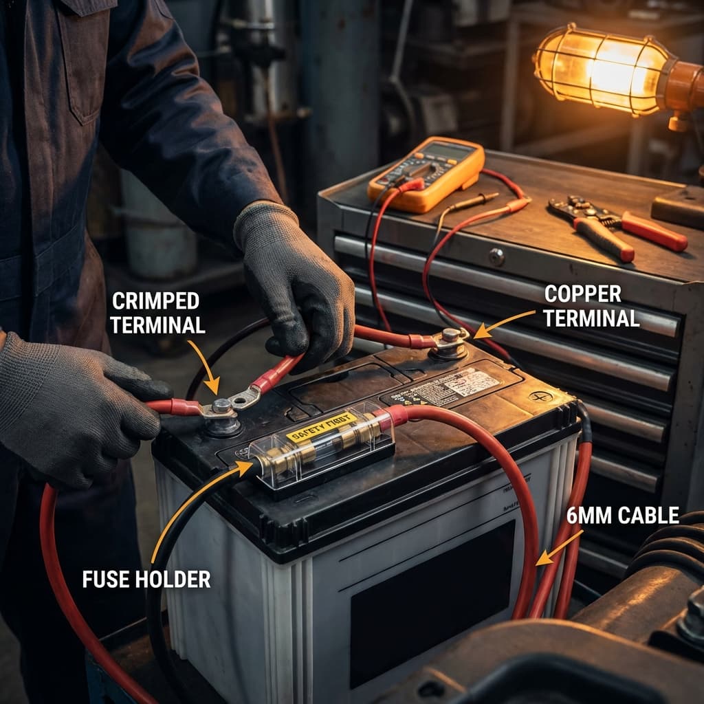 Como Instalar Geladeira no Caminhão: O Guia Completo (Fiação, Fusível e Ventilação)